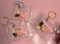 Bear Chocolate Candy Keychain
