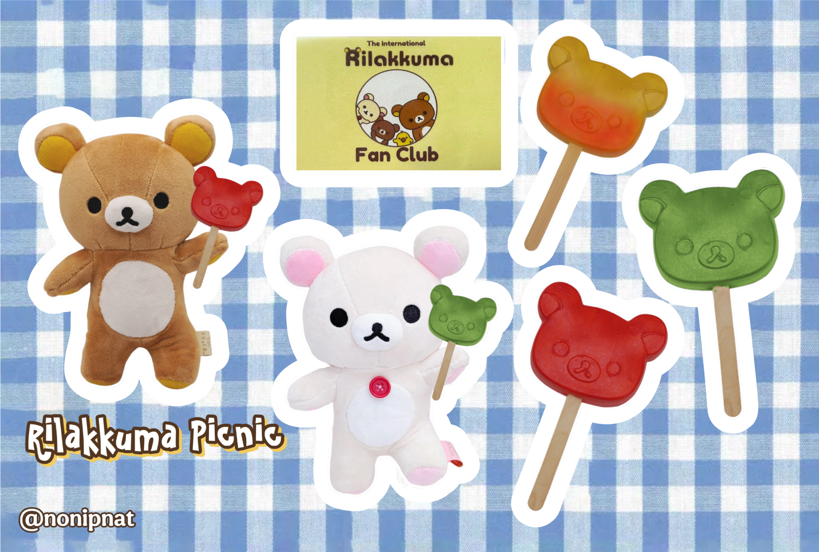 Bear Picnic Sticker Sheet