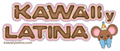 Kawaii y Latina Sparkly Sticker